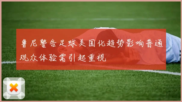鲁尼警告足球美国化趋势影响普通观众体验需引起重视