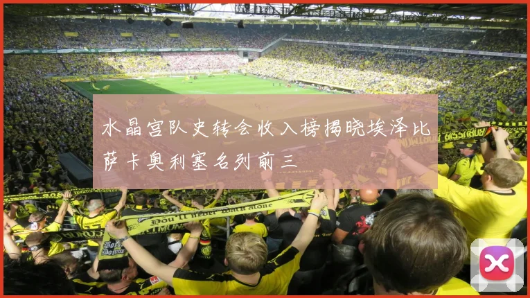 水晶宫队史转会收入榜揭晓埃泽比萨卡奥利塞名列前三